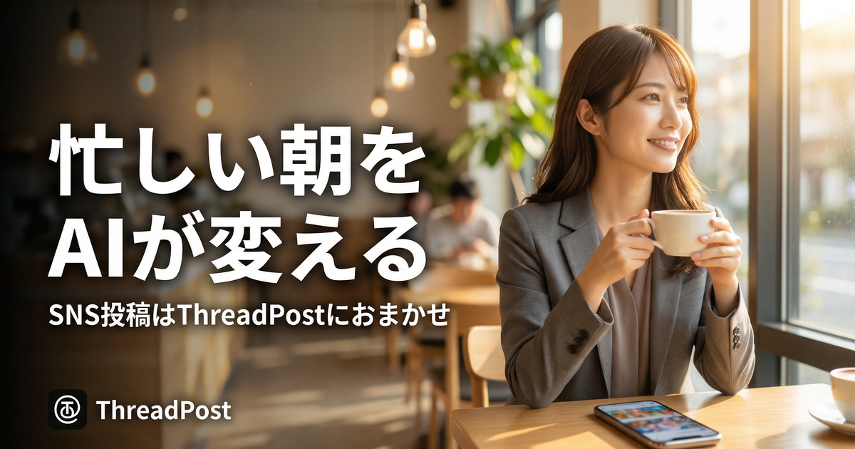 ThreadPost — SNS投稿をAIが自動化
